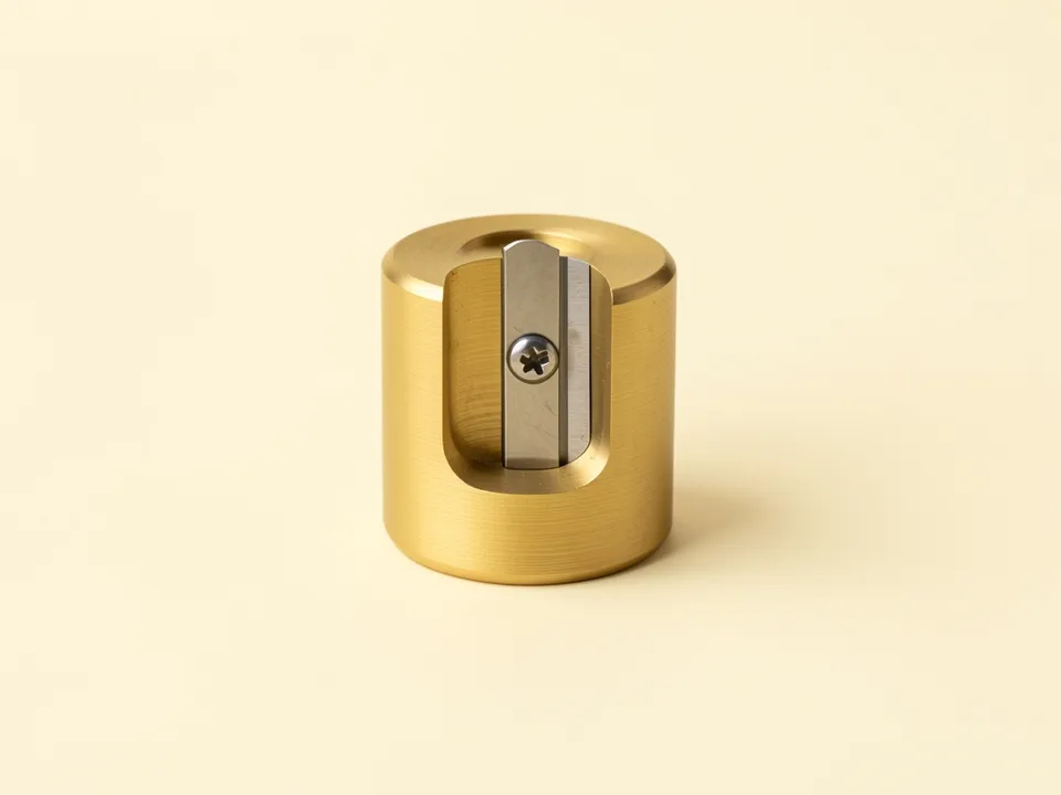Keene sharpener, brass